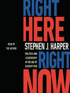 Cover image for Right Here, Right Now